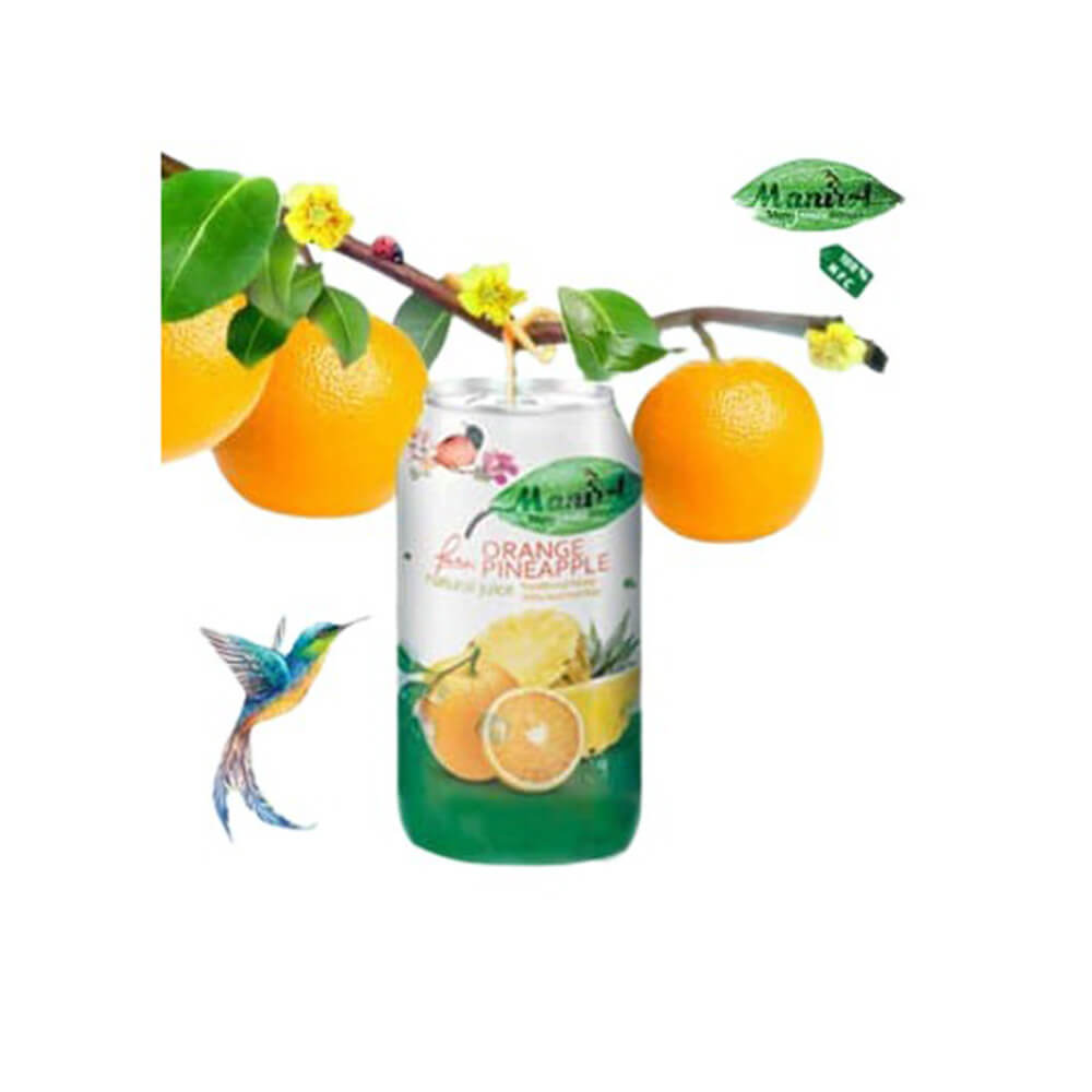 MANIRA ORANGE NATURAL JUICE 330ML